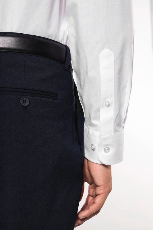 Chemise col mao manches longues – Image 23