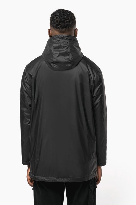 Veste à capuche avec doublure en micropolaire unisexe – Image 4