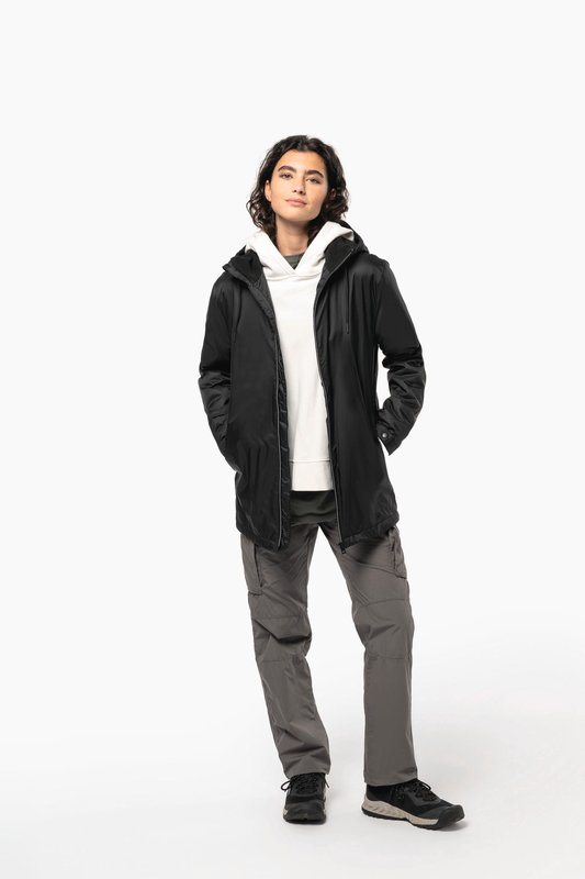 Veste à capuche avec doublure en micropolaire unisexe – Image 17