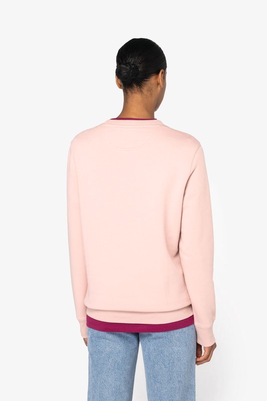 Sweat-shirt écoresponsable à col rond unisexe – Image 5