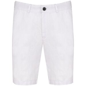 Bermuda en lin homme