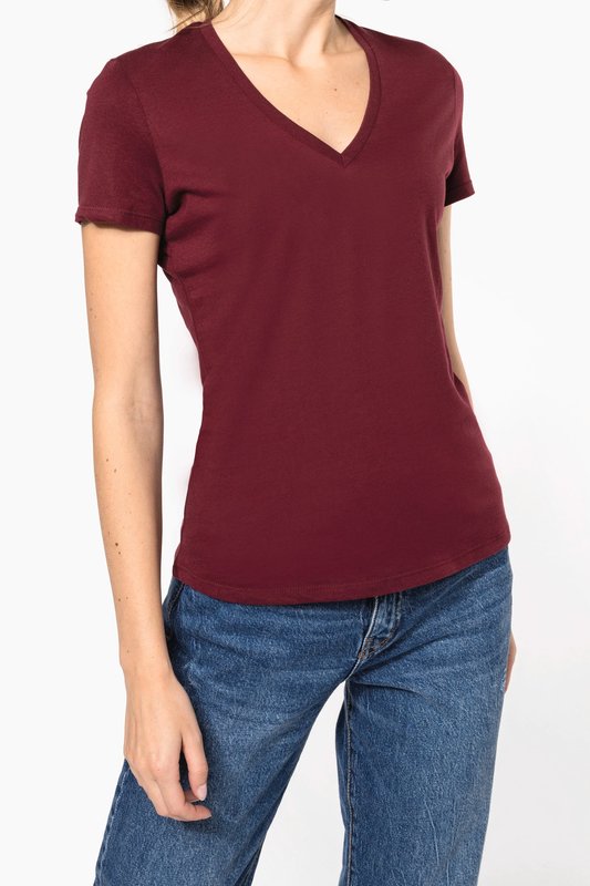 T-shirt BIO150 IC col V femme – Image 15
