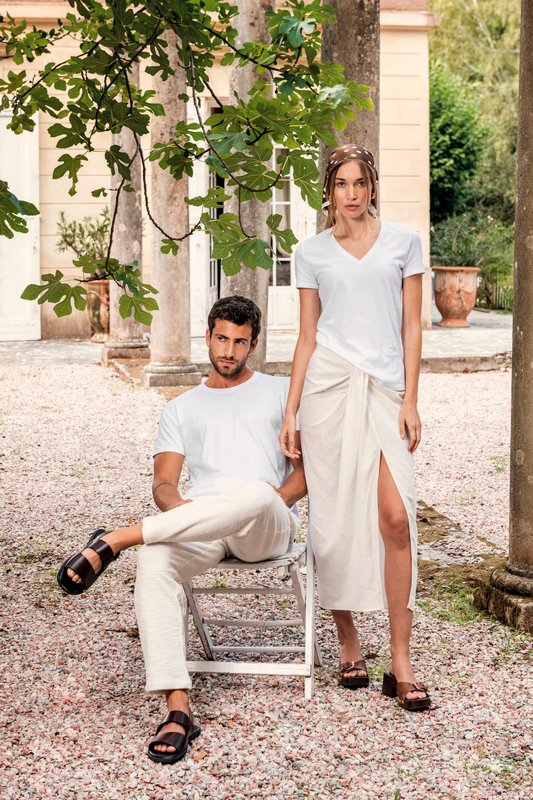 T-shirt BIO150 IC col V femme – Image 11