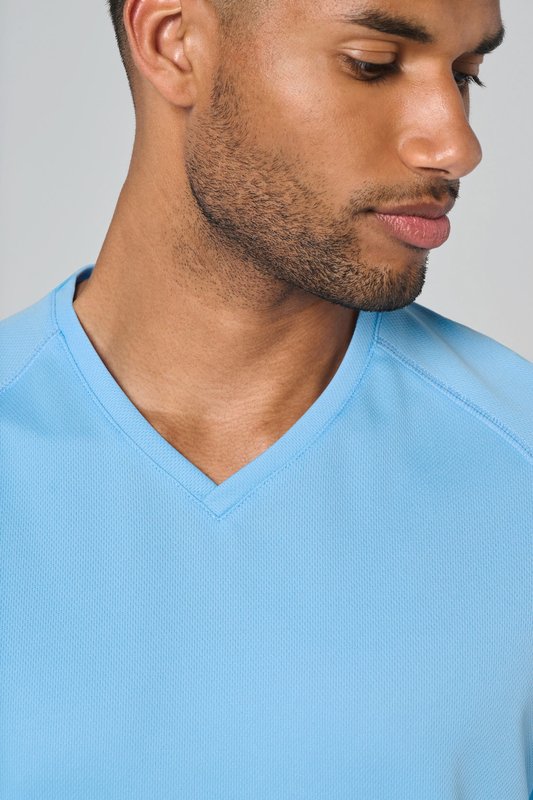 T-shirt de sport manches courtes col v homme – Image 5