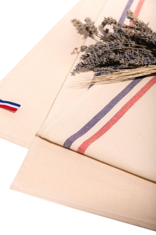 Essuie-vaisselle 2 rayures Origine France Garantie