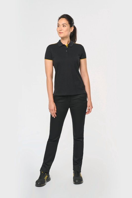 Polo Day To Day contrasté manches courtes femme – Image 11