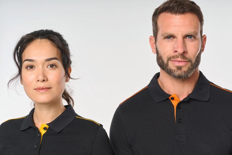 Polo Day To Day contrasté manches courtes femme – Image 25