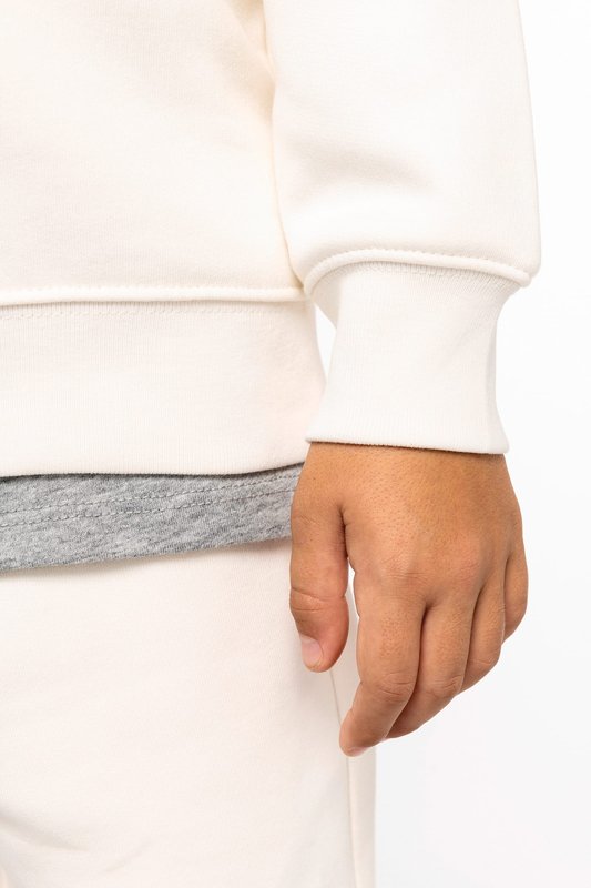 Sweat-shirt écoresponsable à col rond enfant – Image 8