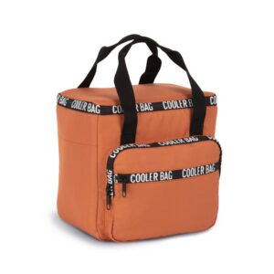 Sac isotherme recyclé avec poche frontale