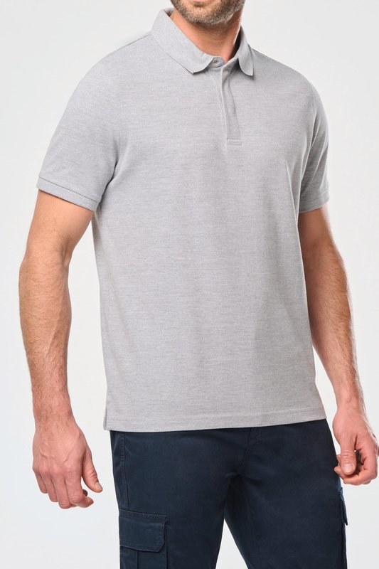 Polo col boutons pression manches courtes homme – Image 11
