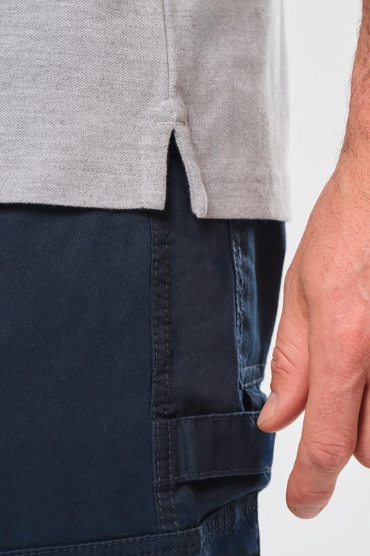 Polo col boutons pression manches courtes homme – Image 7