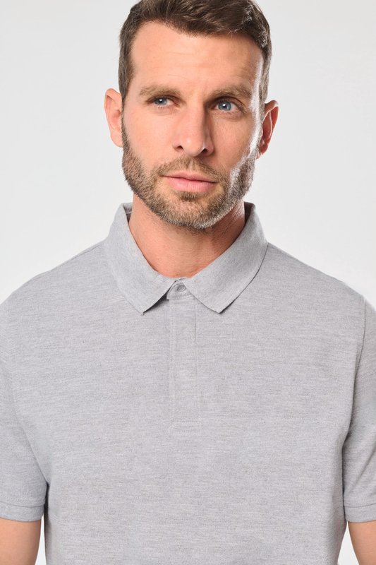 Polo col boutons pression manches courtes homme – Image 4