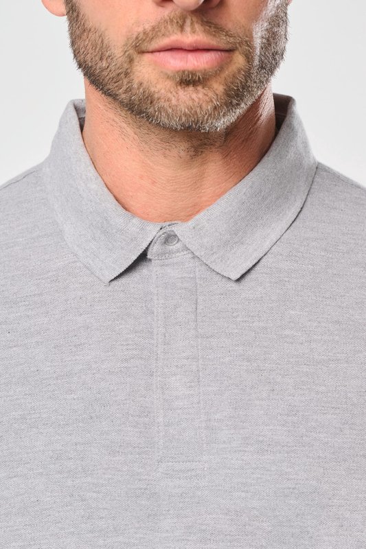 Polo col boutons pression manches courtes homme – Image 9