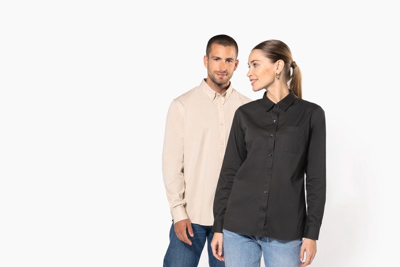 Chemise coton Nevada manches longues femme – Image 13