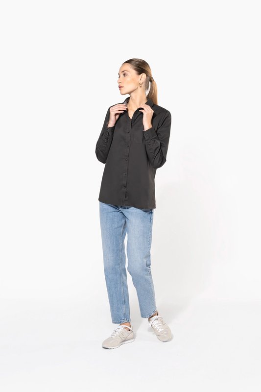 Chemise coton Nevada manches longues femme – Image 14