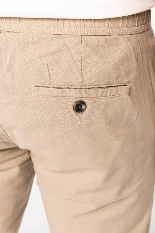 Pantalon écoresponsable en lin et coton bio homme – Image 6