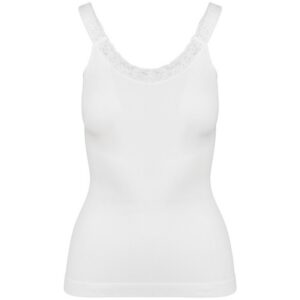 Débardeur écoresponsable sans couture avec dentelle