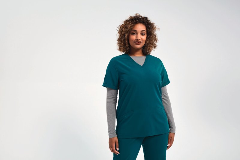 Tunique stretch manches courtes femme – Image 9