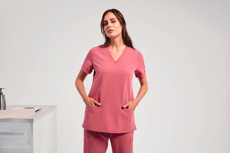 Tunique stretch manches courtes femme – Image 3