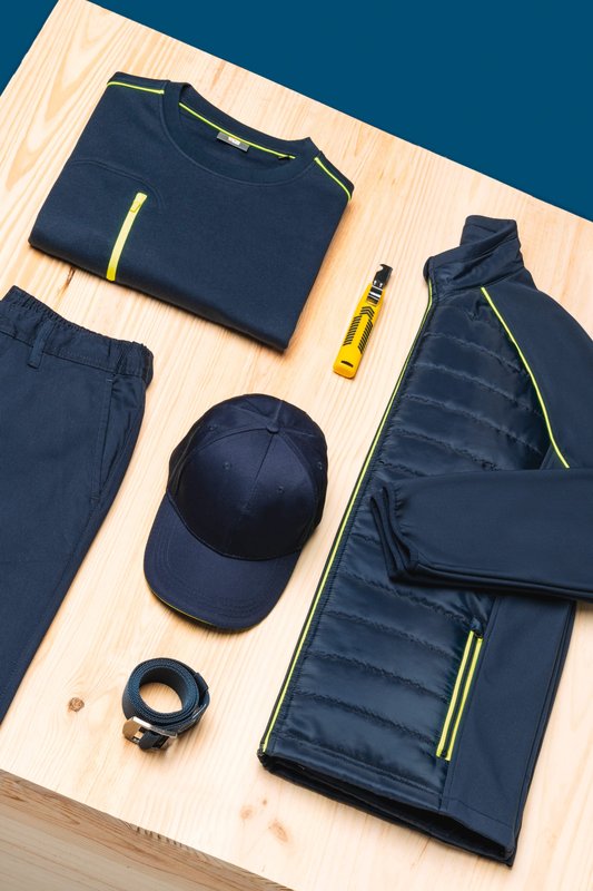 Sweat-shirt Day To Day zip poche contrastée unisexe – Image 30