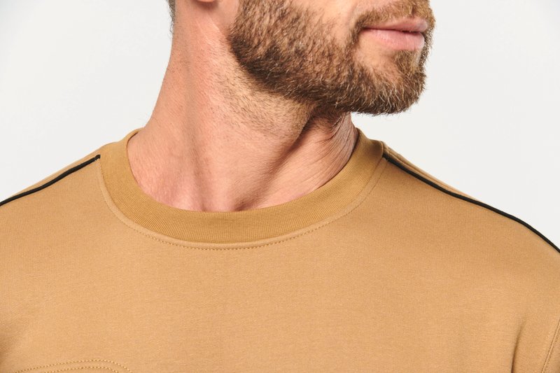Sweat-shirt Day To Day zip poche contrastée unisexe – Image 24