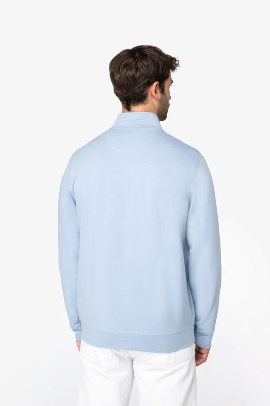 Sweat-shirt écoresponsable zippé en modal homme – Image 5