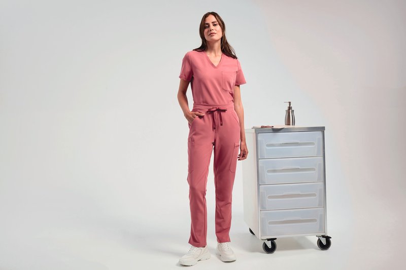 Pantalon cargo stretch femme – Image 7