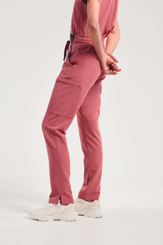 Pantalon cargo stretch femme – Image 5