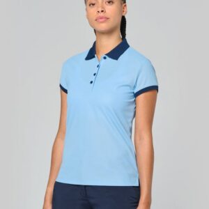 Polo piqué performance femme