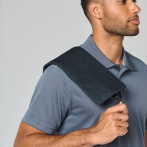 Serviette de golf nid d'abeille - 50 x 40 cm