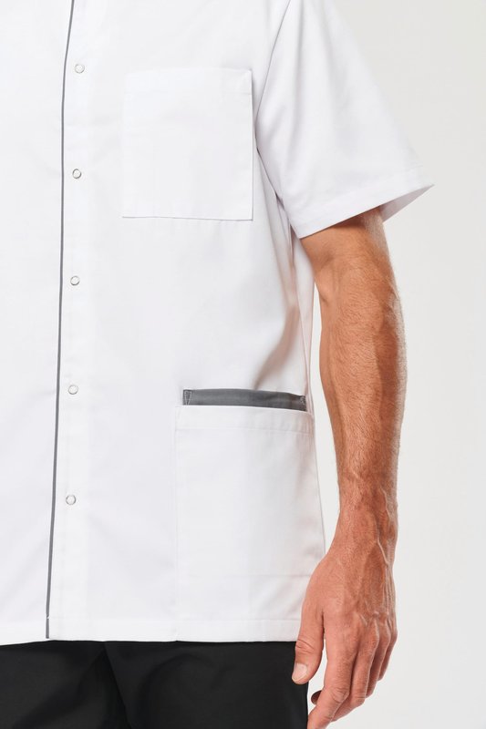 Blouse polycoton avec boutons-pression homme – Image 12