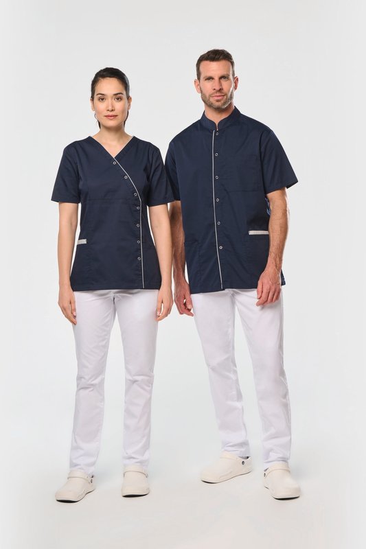 Blouse polycoton avec boutons-pression homme – Image 11