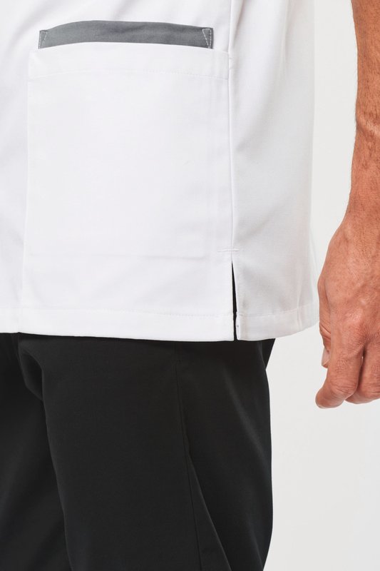 Blouse polycoton avec boutons-pression homme – Image 13