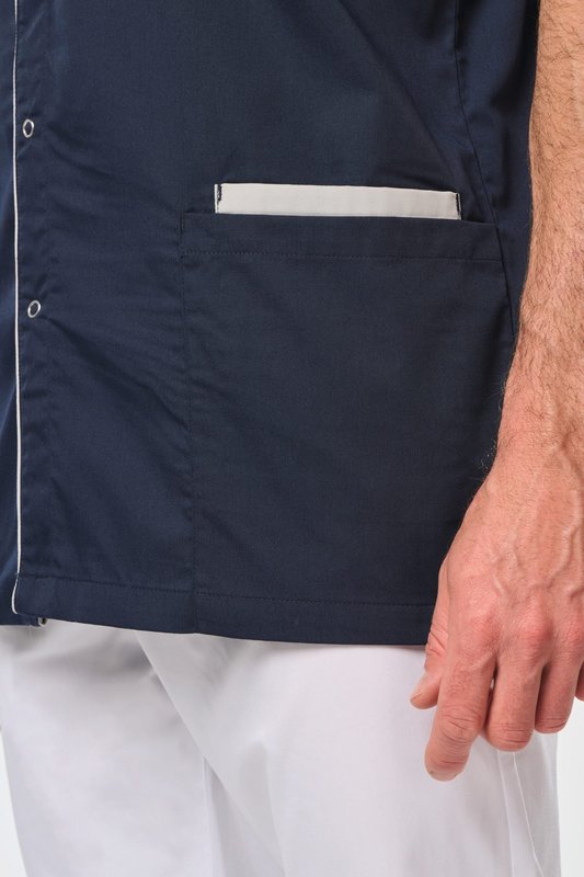 Blouse polycoton avec boutons-pression homme – Image 7