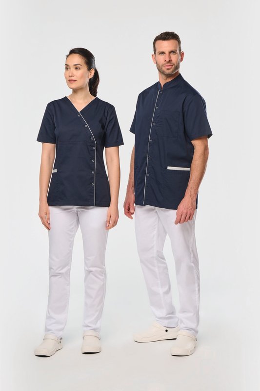 Blouse polycoton avec boutons-pression homme – Image 10