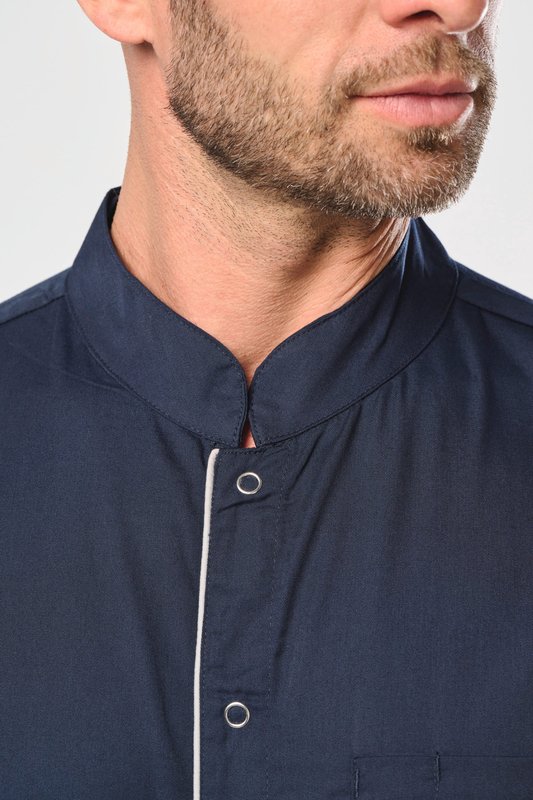Blouse polycoton avec boutons-pression homme – Image 9