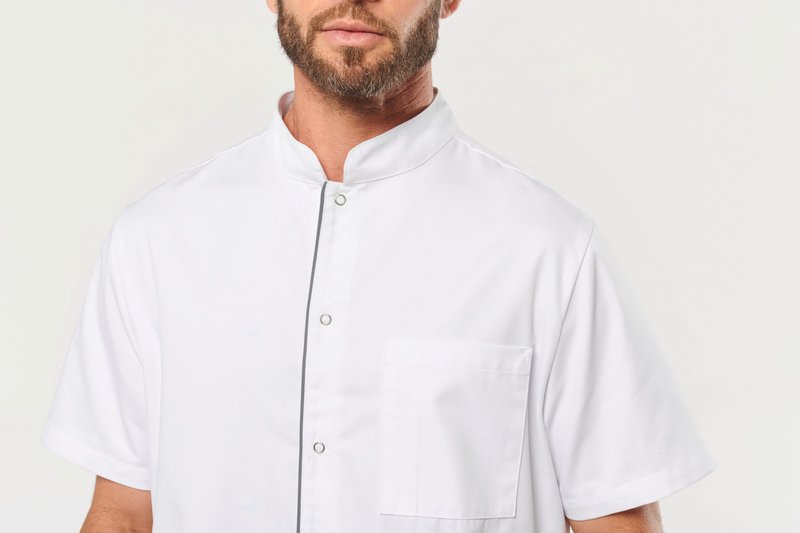 Blouse polycoton avec boutons-pression homme – Image 14