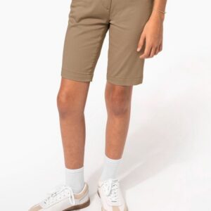 Bermuda chino fille