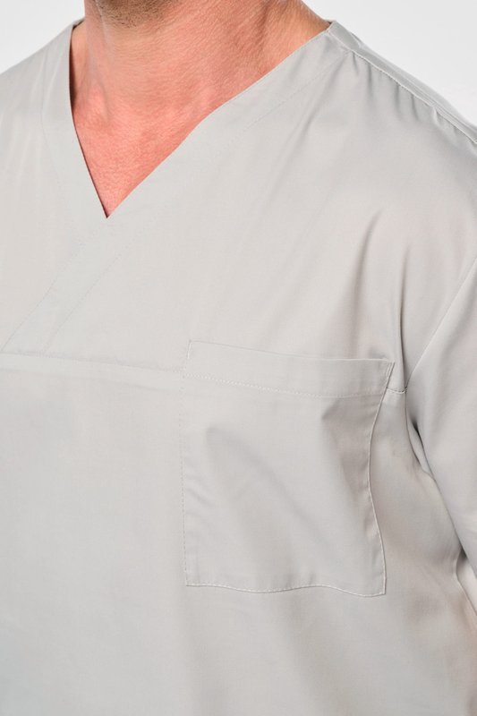 Tunique manches courtes polycoton unisexe – Image 19