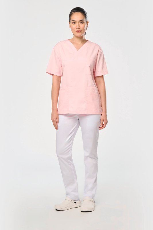 Tunique manches courtes polycoton unisexe – Image 13