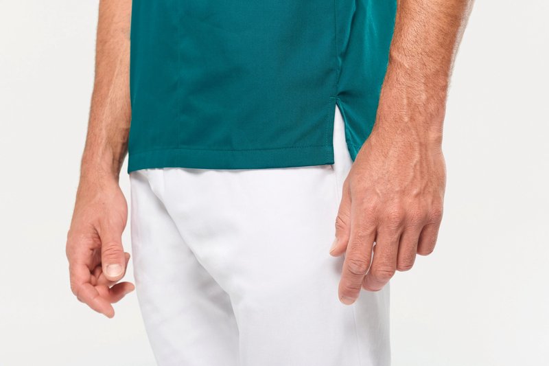 Tunique manches courtes polycoton unisexe – Image 4