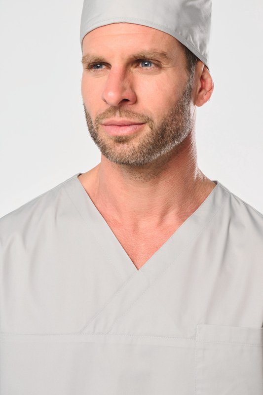 Tunique manches courtes polycoton unisexe – Image 22