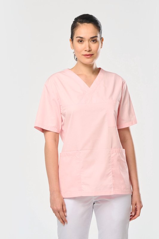 Tunique manches courtes polycoton unisexe – Image 24