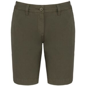 Bermuda aspect délavé femme